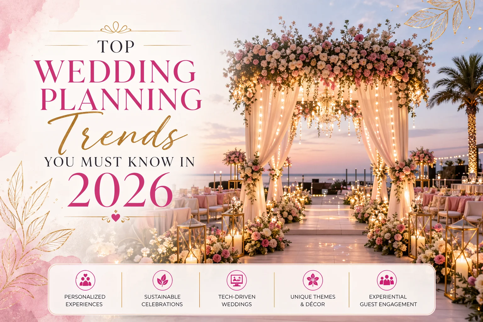 Top Wedding Planning Trends You Must Know in 2026